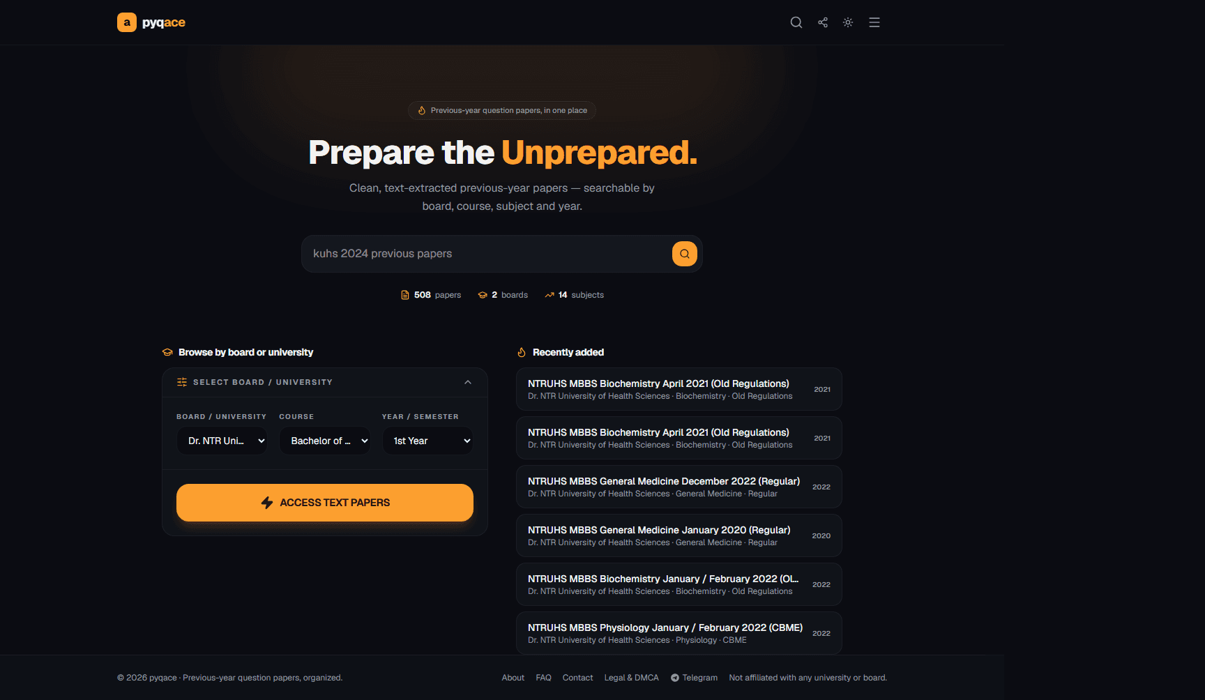 PyQHub homepage